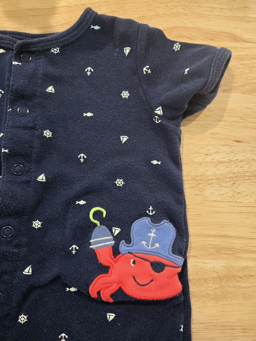 Carters Baby Boy Rompers - Picture 4 of 5